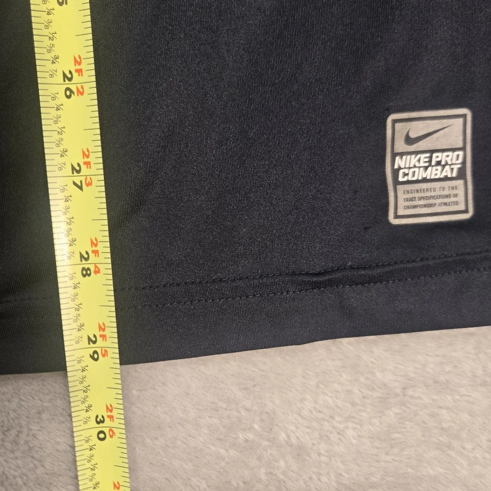 Nike Pro Combat Dri-FIT Fitted Sleeveless Compression Shirt Green Black Men 2XL - Picture 7 of 7